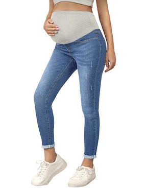 Jeans maternidad skinny Loving Mommy corte cintura