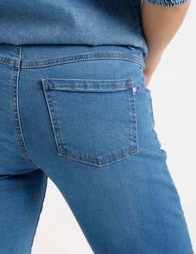 Jeans maternidad slim One To Nine corte cintura alta