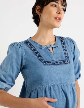 Blusa maternidad One To Nine manga 3/4