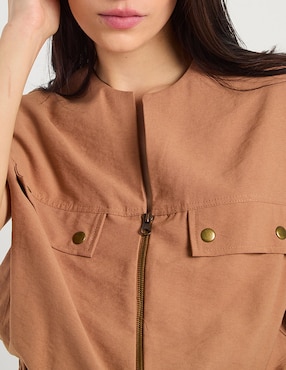 Blusa maternidad Expecting Essentials manga sin manga corta