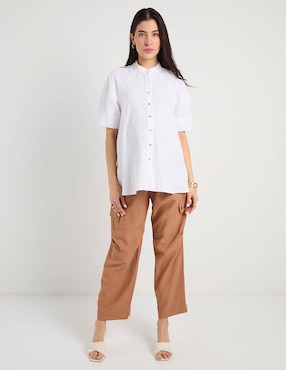 Blusa maternidad Expecting Essentials manga corta