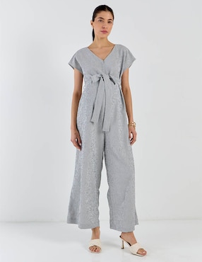 Jumpsuit maternidad Expecting Essentials casual estampado a rayas