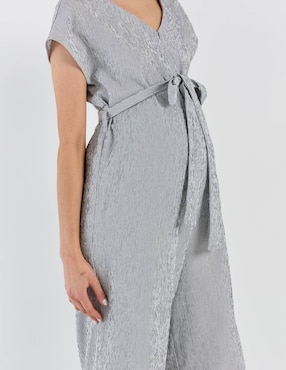 Jumpsuit maternidad Expecting Essentials casual estampado a rayas
