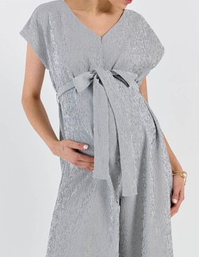 Jumpsuit maternidad Expecting Essentials casual estampado a rayas