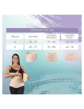 Faja maternidad Tiernelle con compresión media