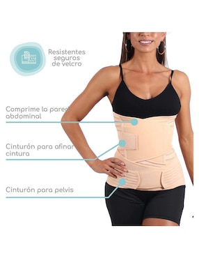 Faja maternidad Tiernelle con compresión media