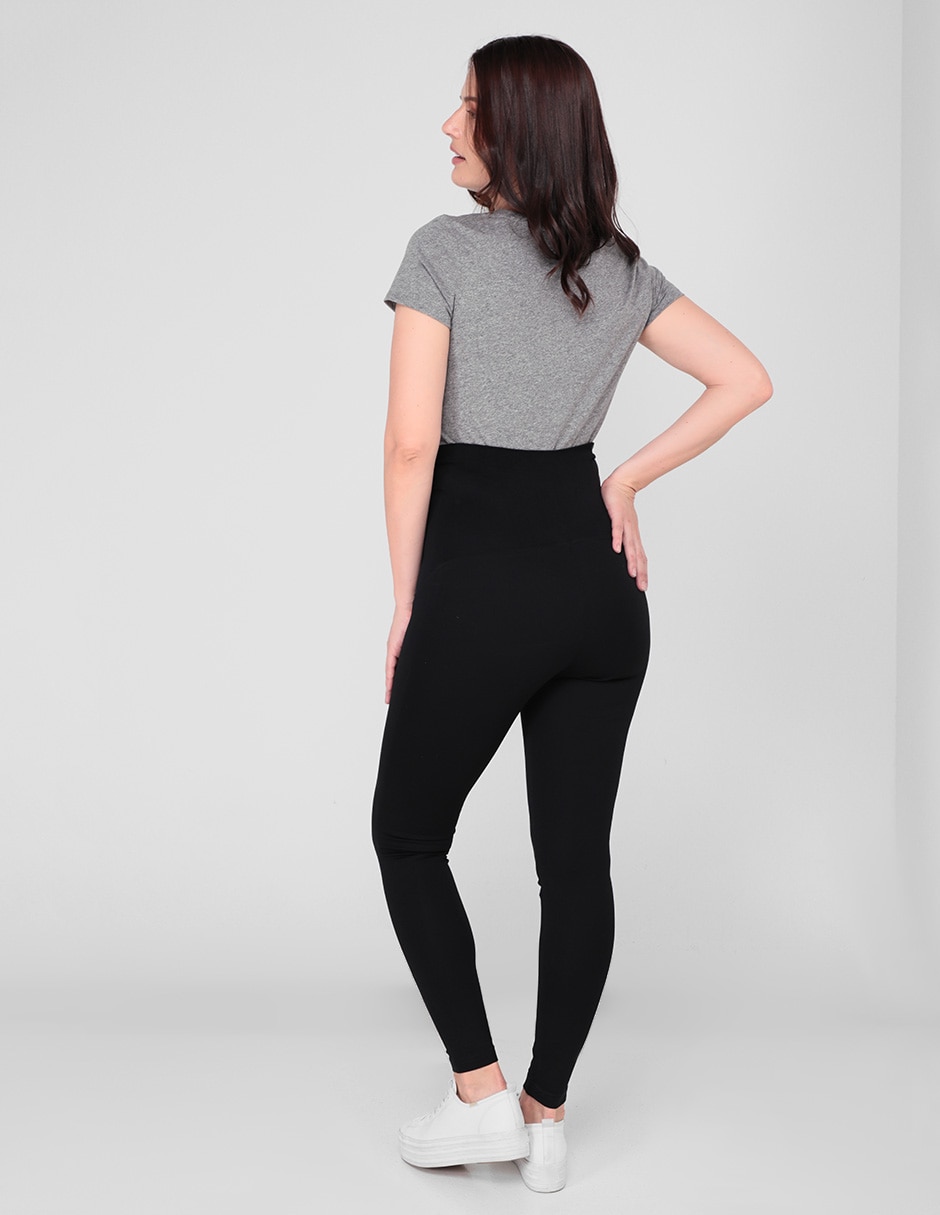 LEGGING ONE TO NINE LISO, M, NEGRO