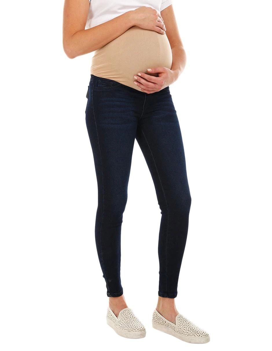 Pantalones de maternidad Ropa de mujer embarazada de cintura alta delgada  suave