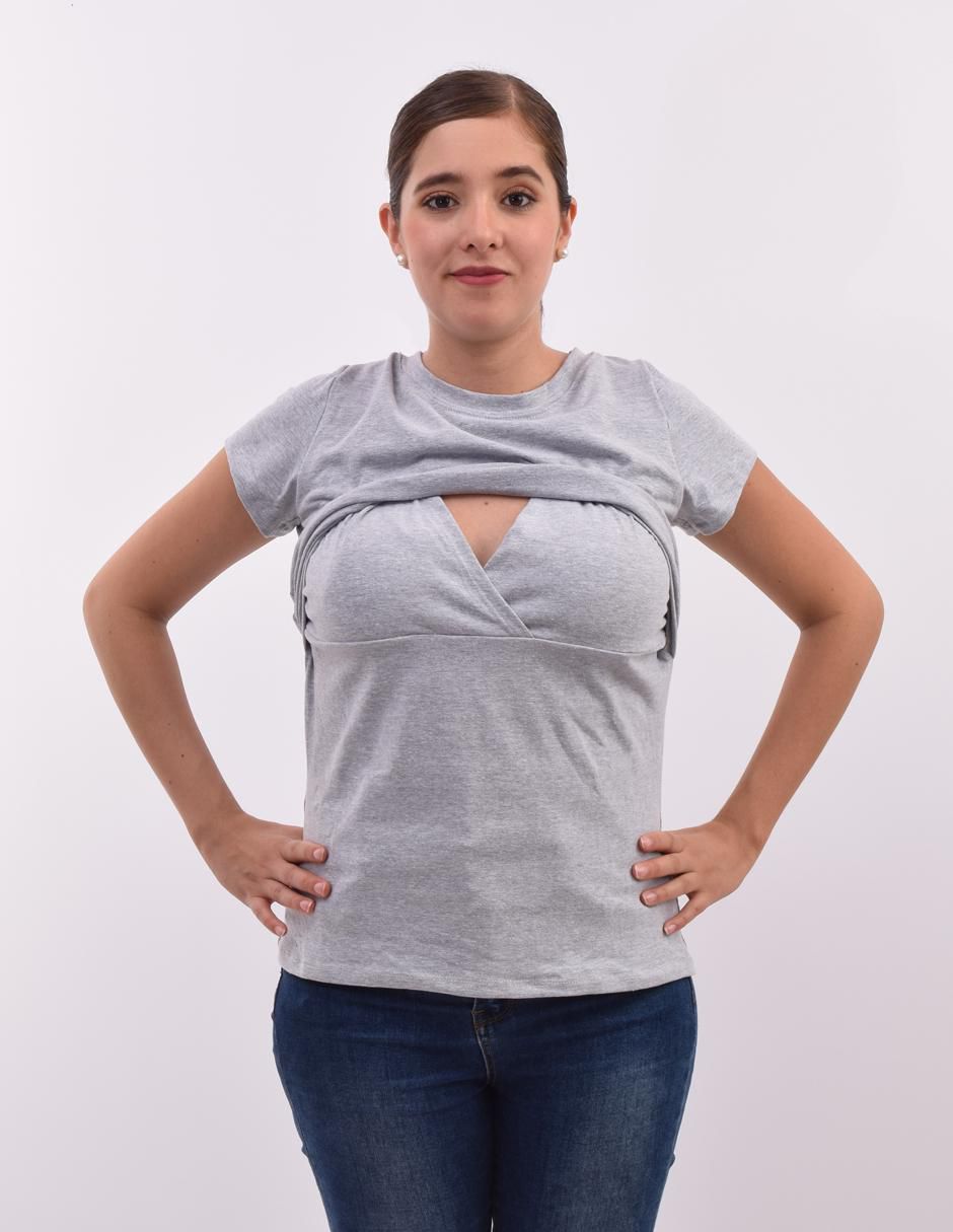 Blusa Changuitos manga corta corte regular