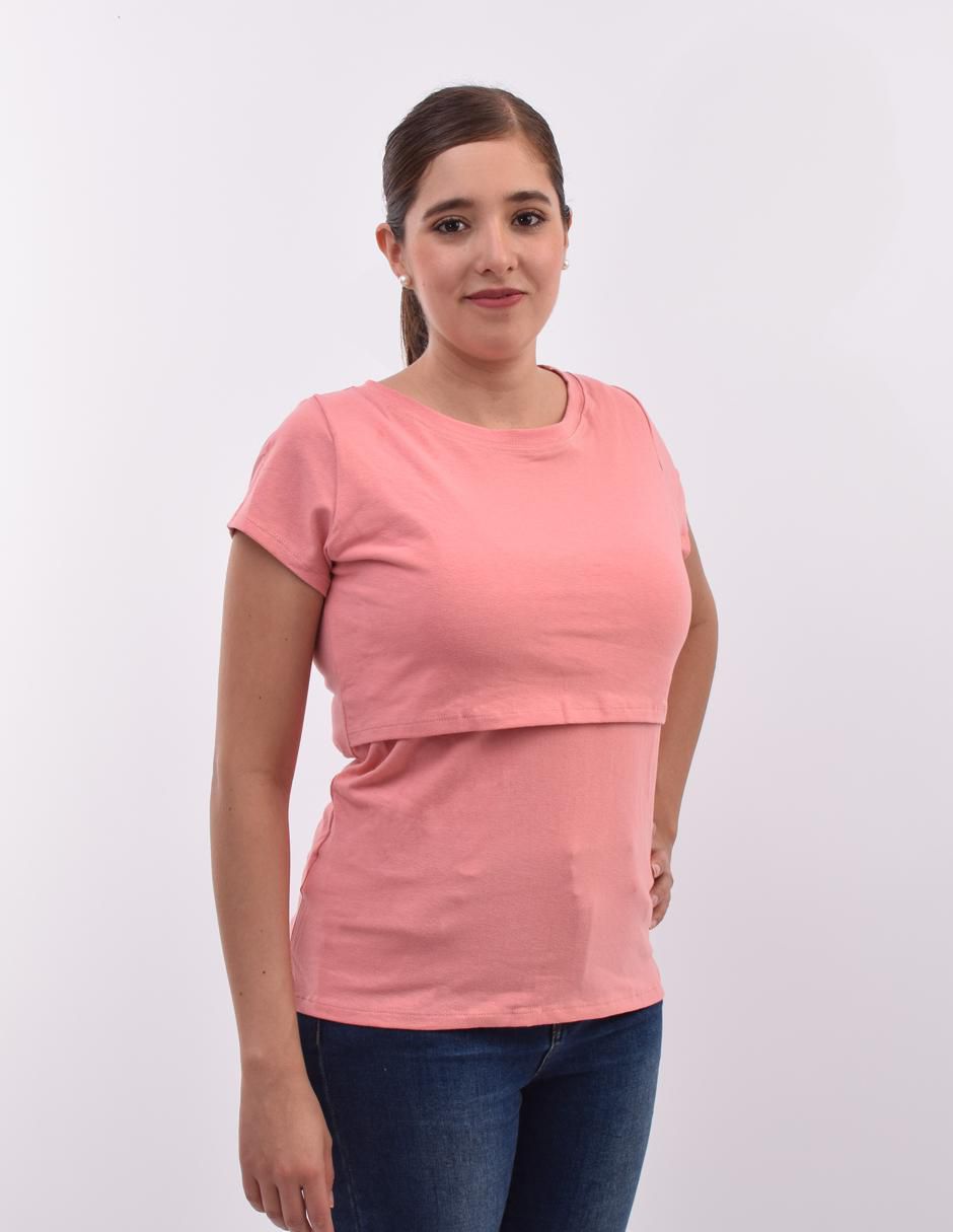Blusa maternidad manga corta Blusa maternidad manga corta