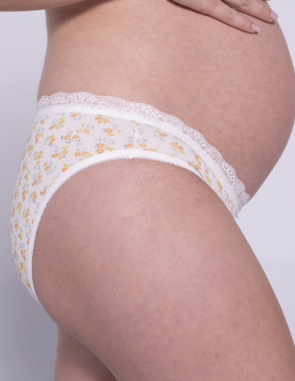 Hipster de maternidad de algodón para mujer 3