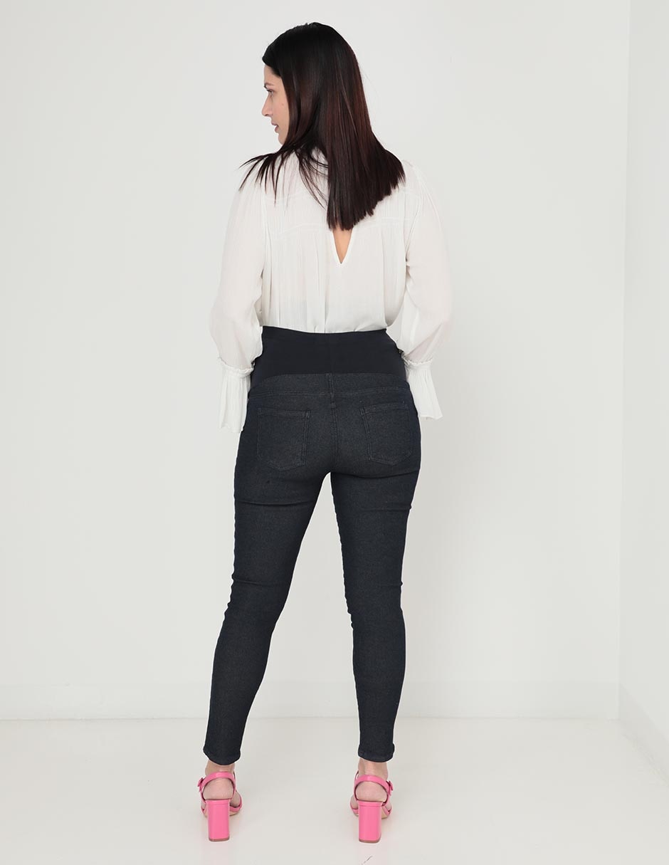 Jeans maternidad skinny corte cadera 2
