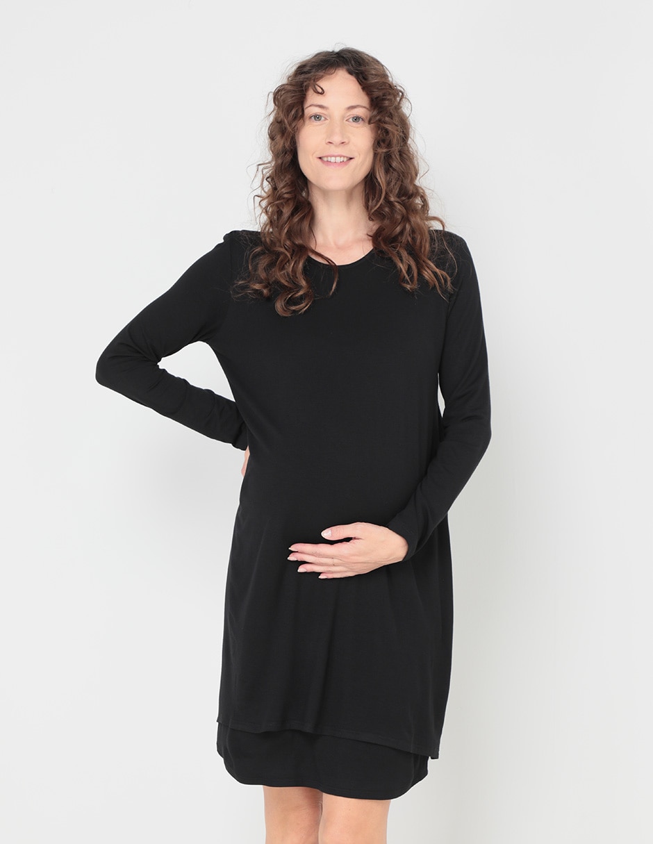 Vestido de maternidad a la rodilla casual One To Nine para mujer