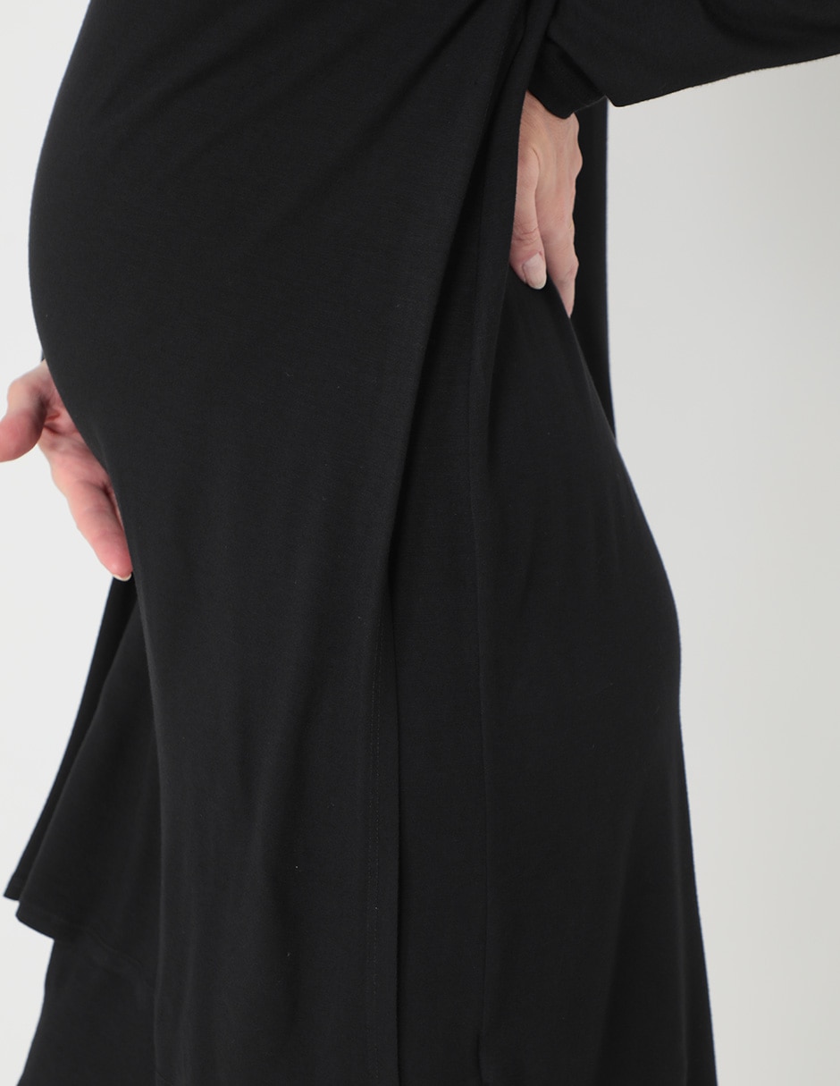 Vestido maternidad corto casual 4