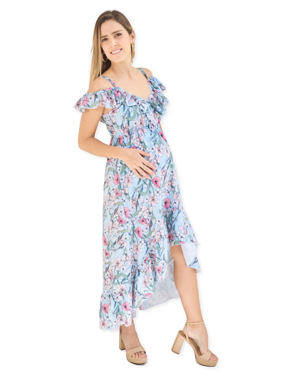 Vestido maternidad midi casual Hello Mom México paara mujer