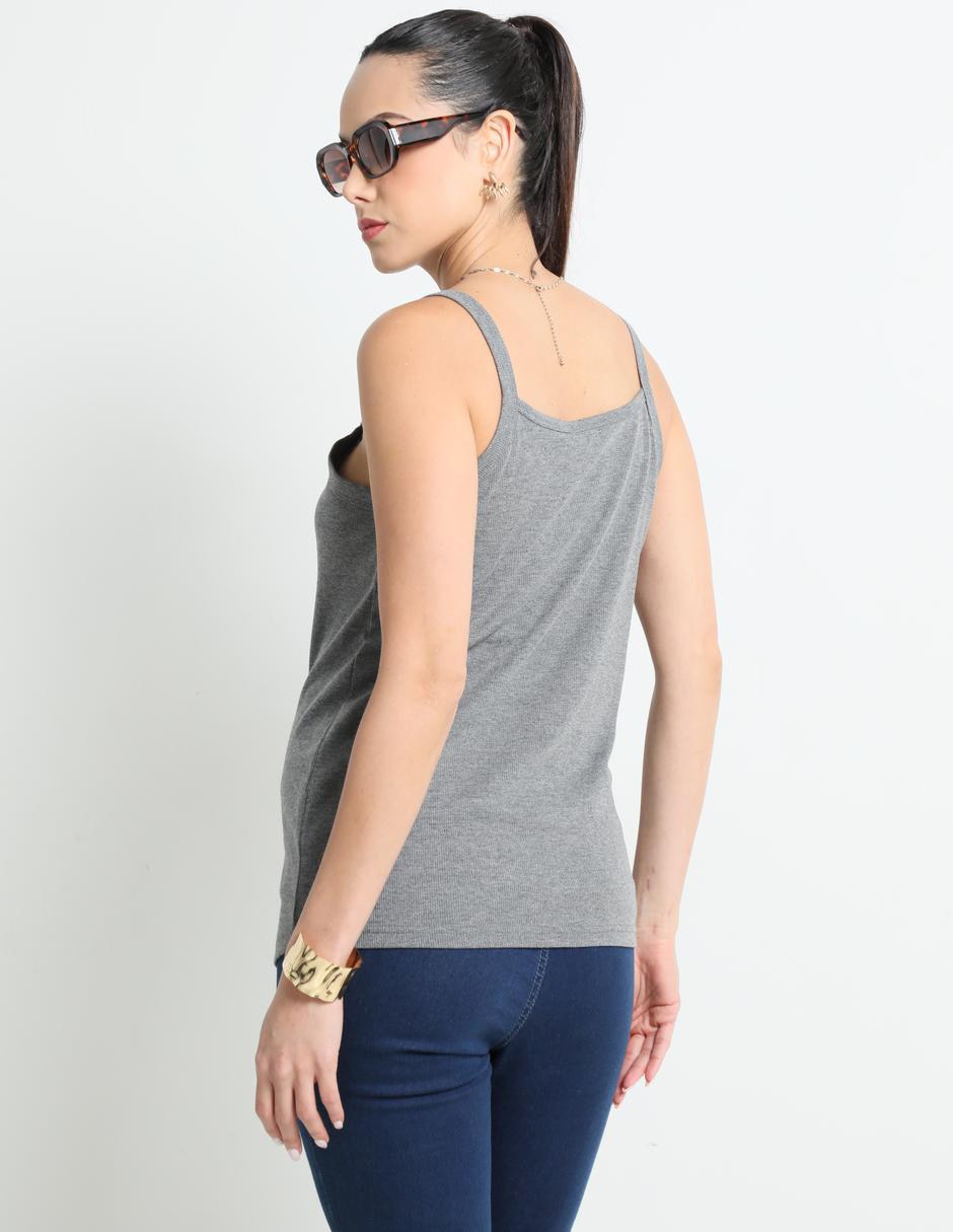 Playera maternidad con escote