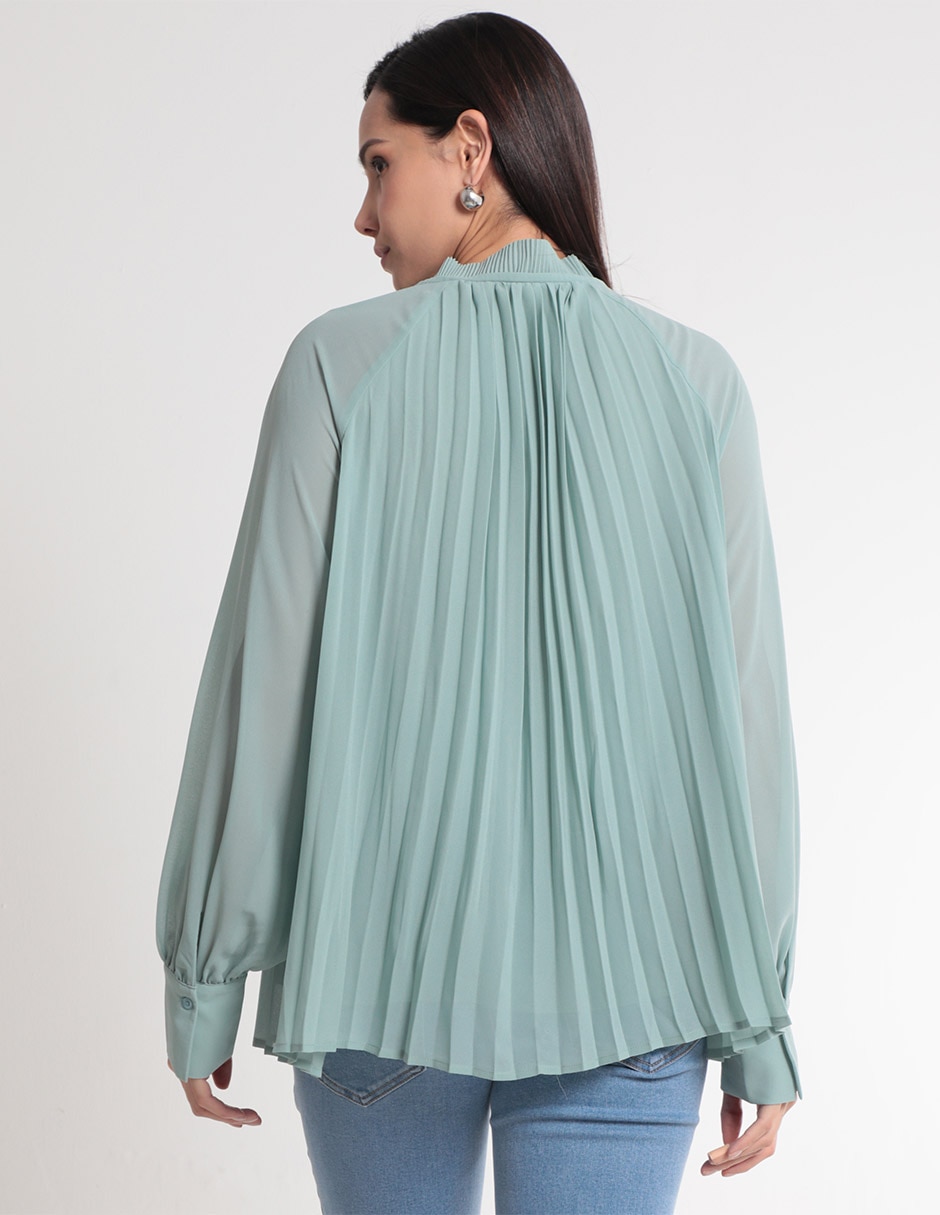 Blusa maternidad manga larga