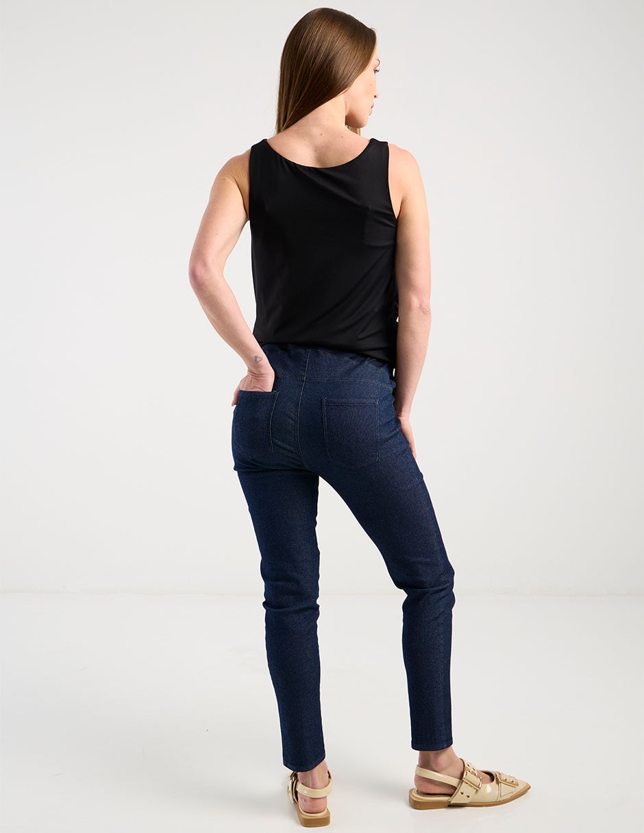 Jeans maternidad easy pants skinny corte cintura alta 3