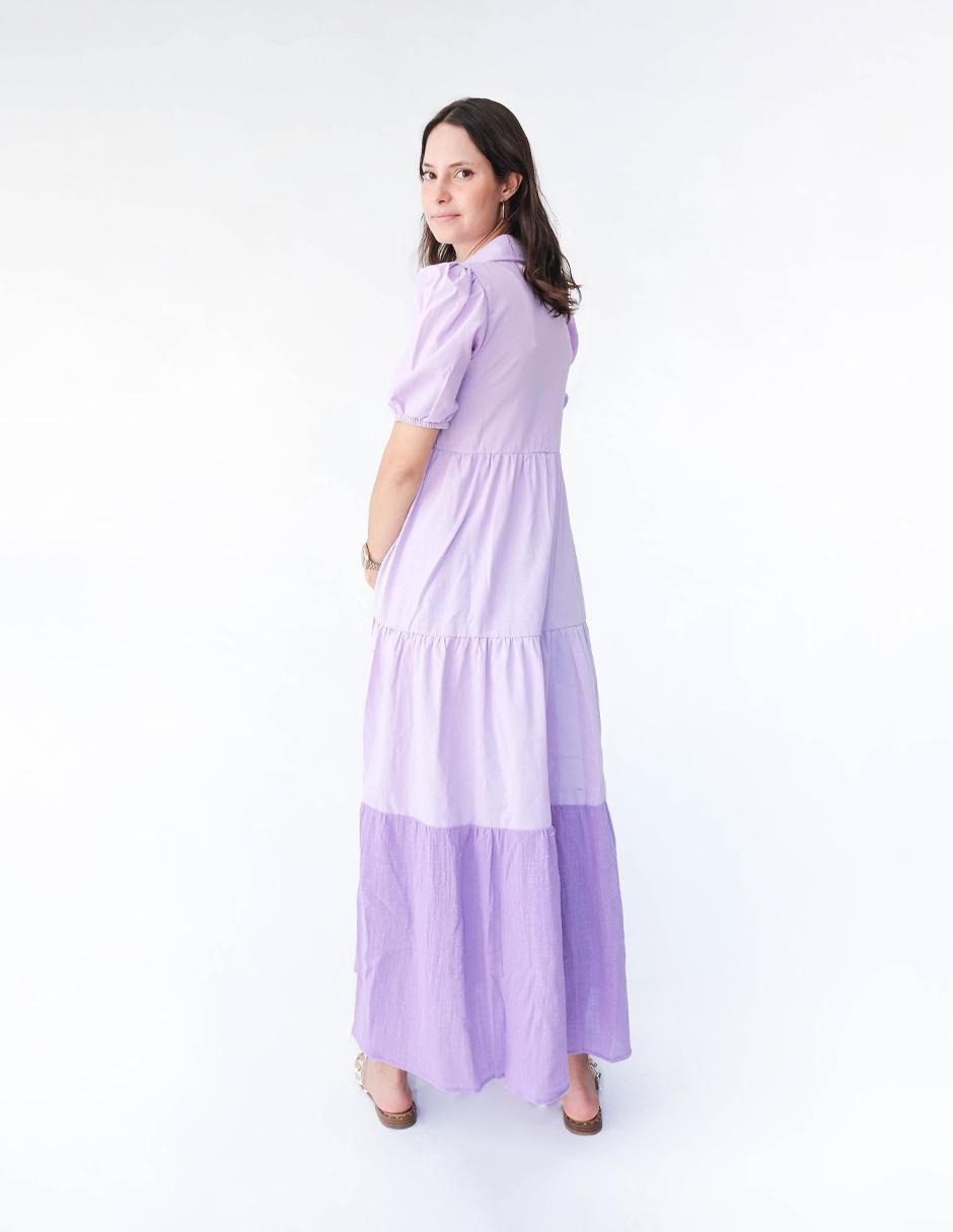 Vestido maternidad midi casual 4