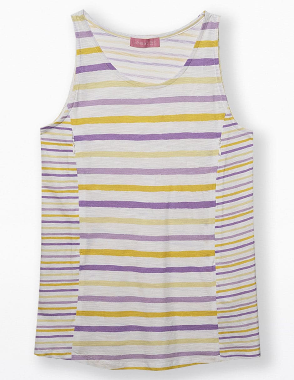 Playera maternidad cuello redondo 7
