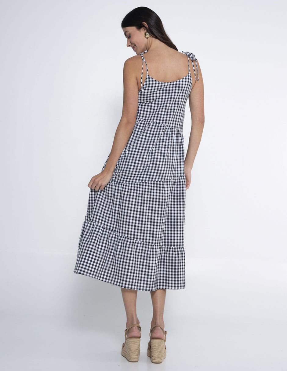 Vestido maternidad midi casual 4