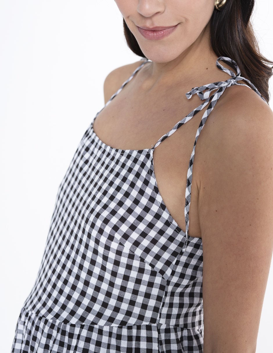Vestido maternidad midi casual 5