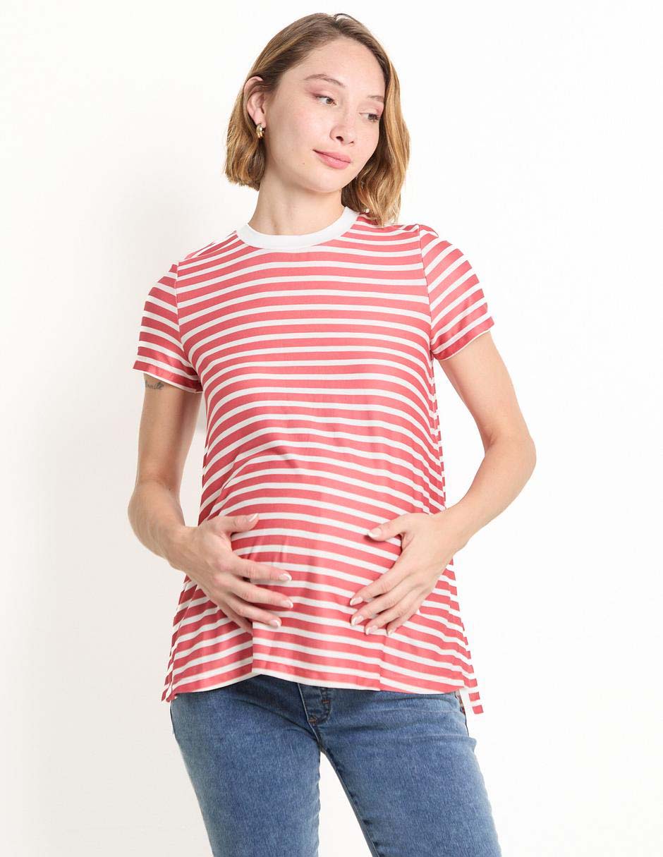 Blusa maternidad manga corta Blusa maternidad manga corta