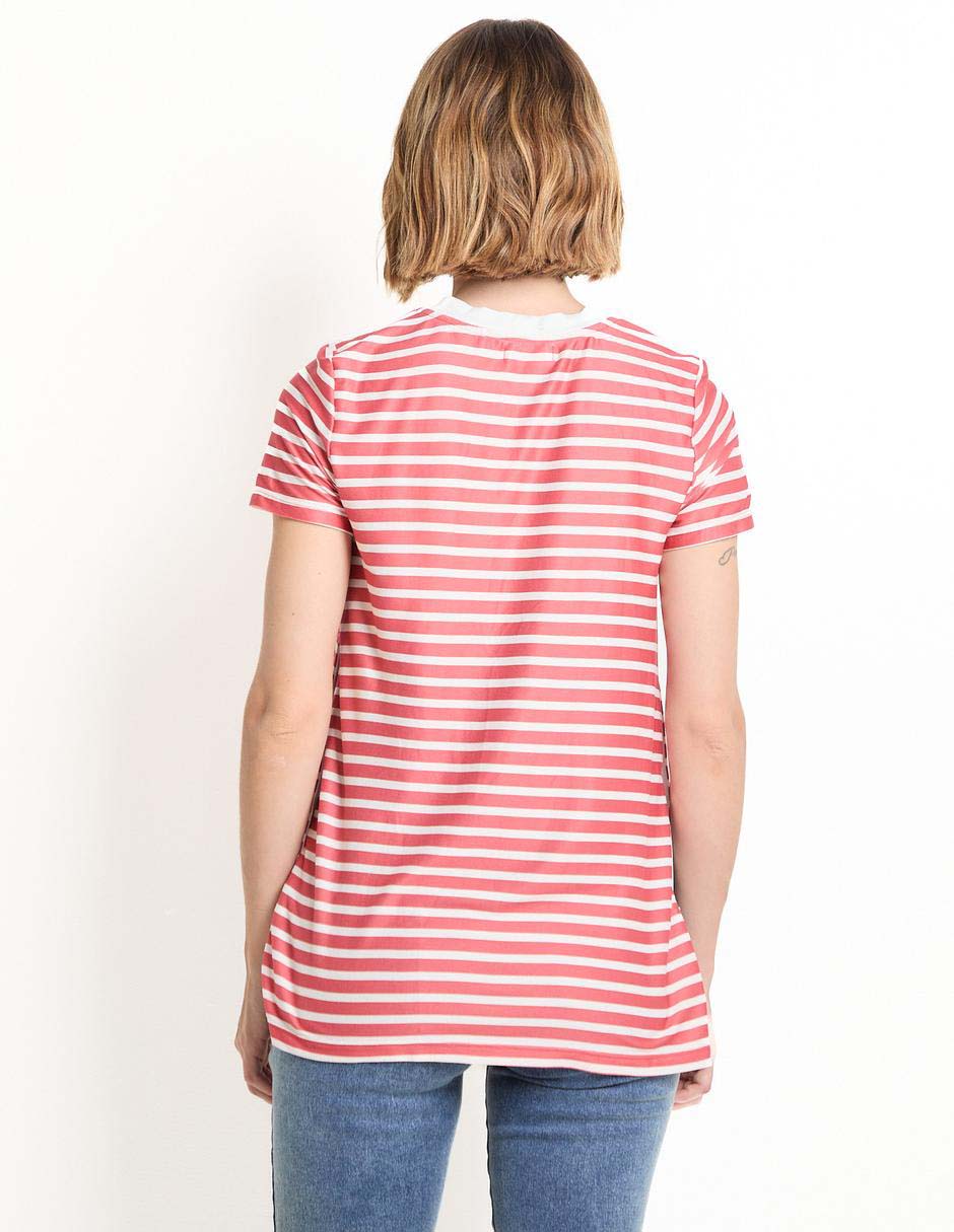 Blusa maternidad manga corta 2