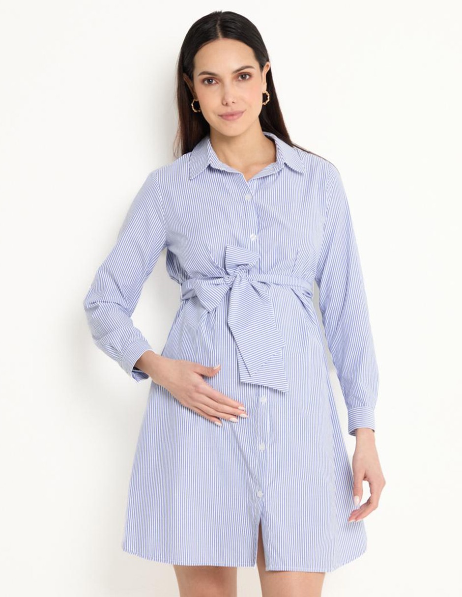 Vestido maternidad corto casual Vestido maternidad corto casual
