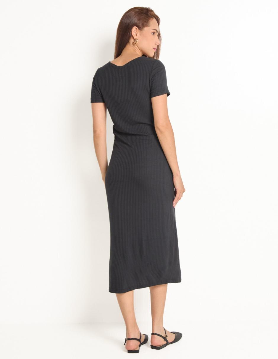 Vestido de maternidad cropped casual 2