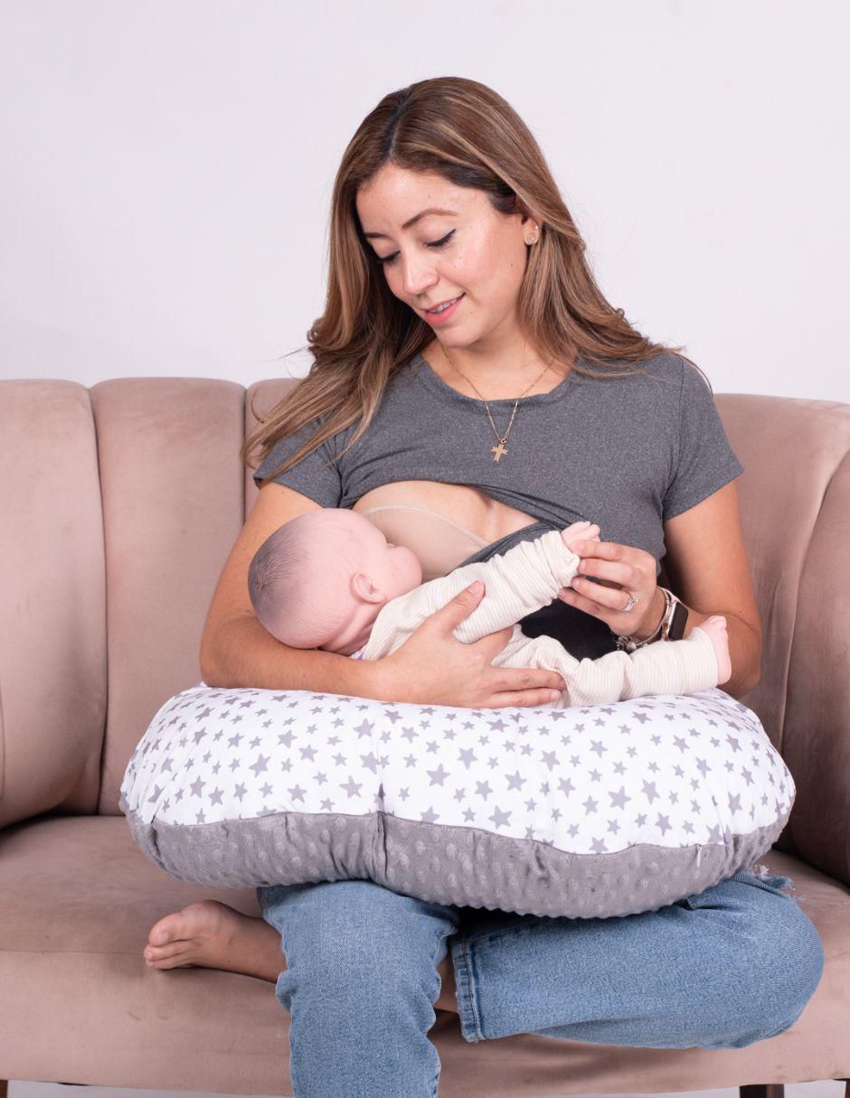 Blusa maternidad manga corta 4