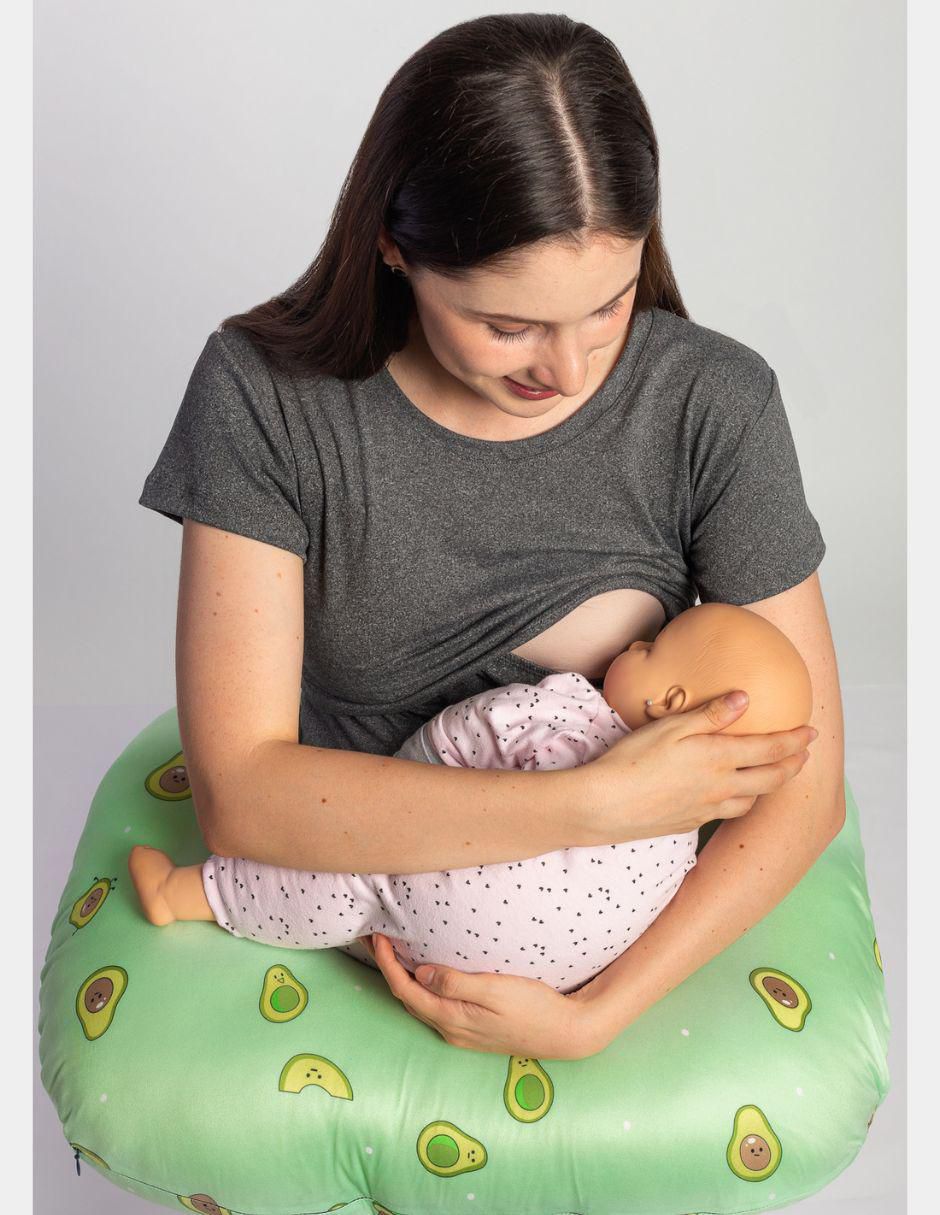 Blusa maternidad manga corta 7