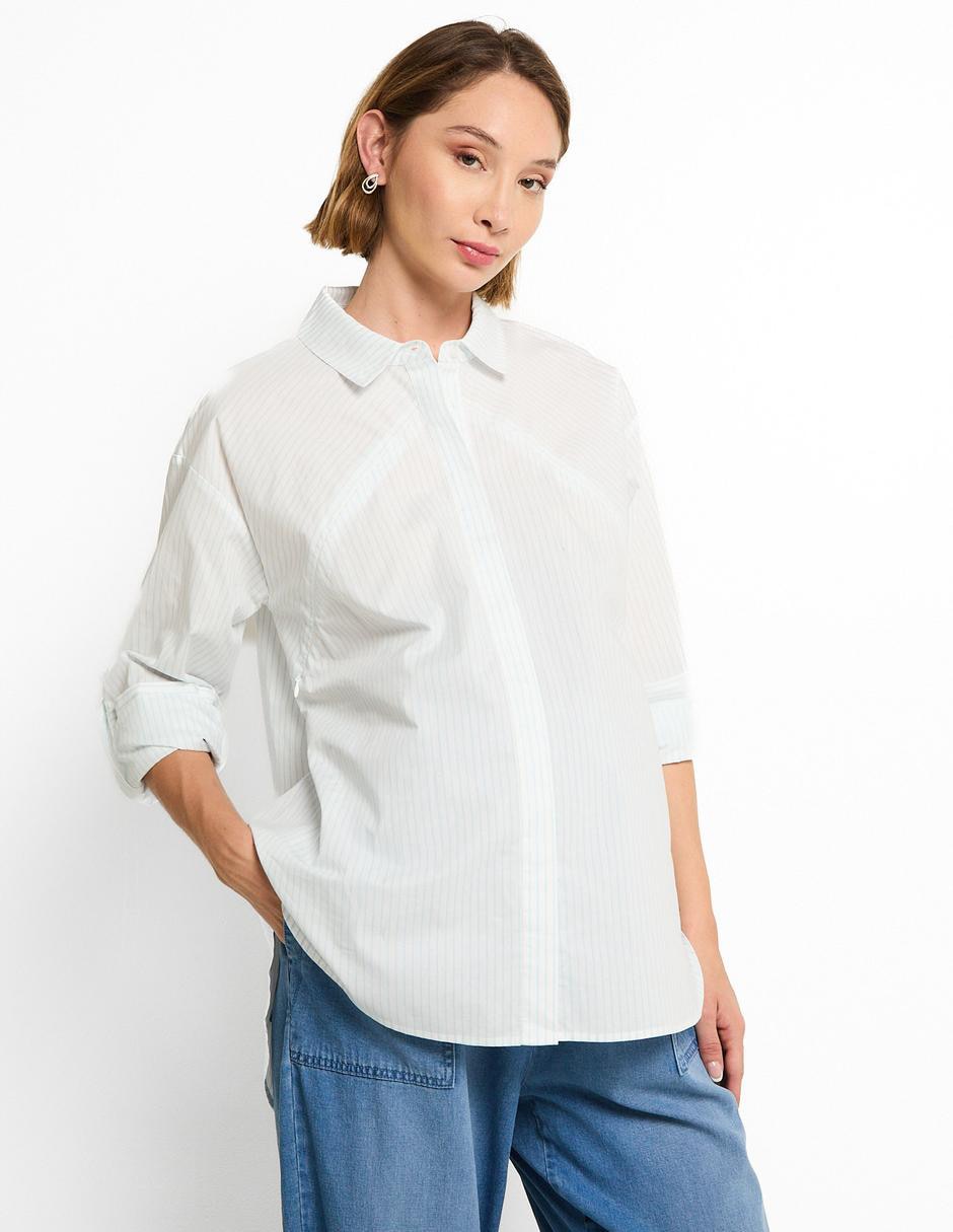 Blusa maternidad manga larga