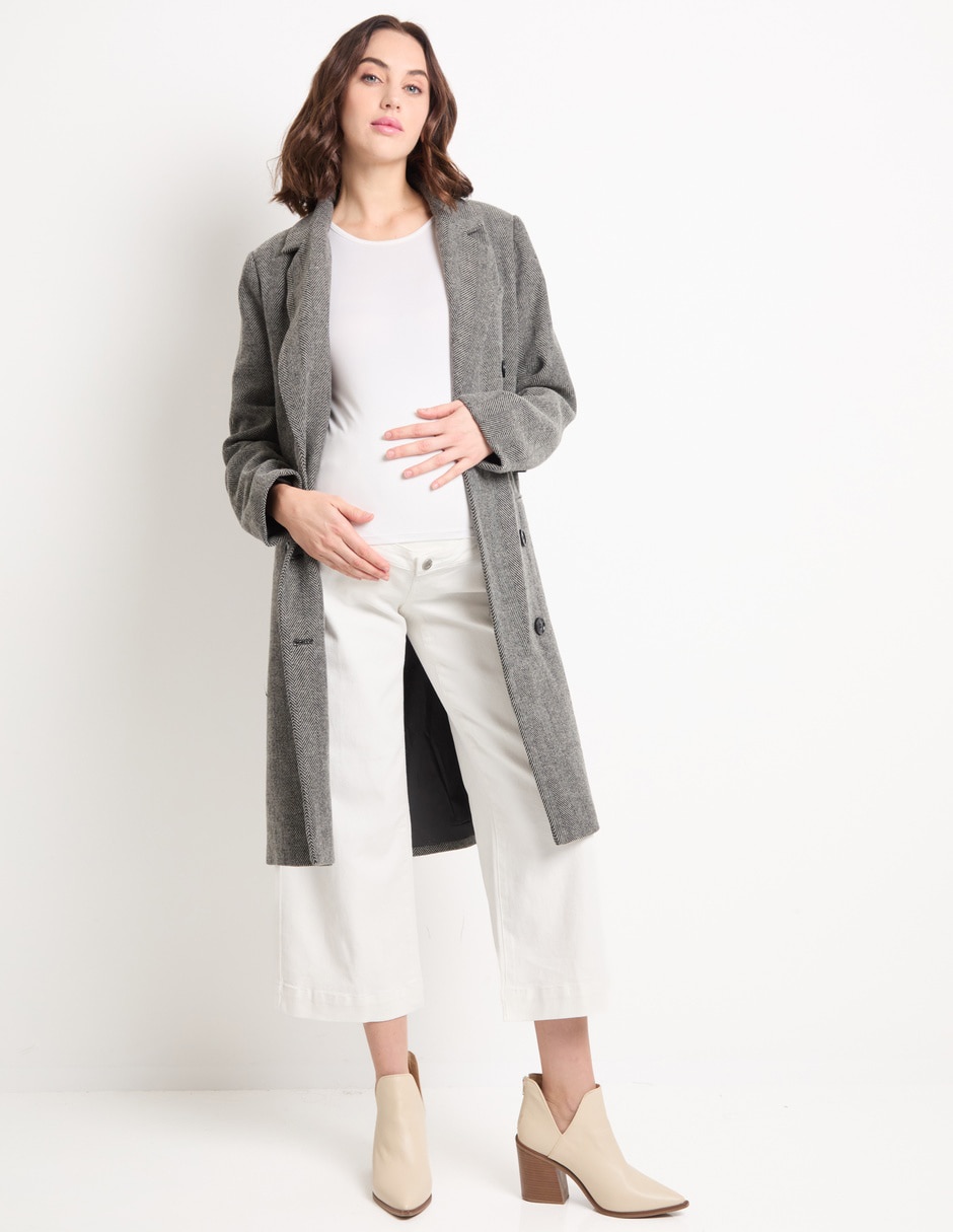 Jeans maternidad straight corte cintura 3