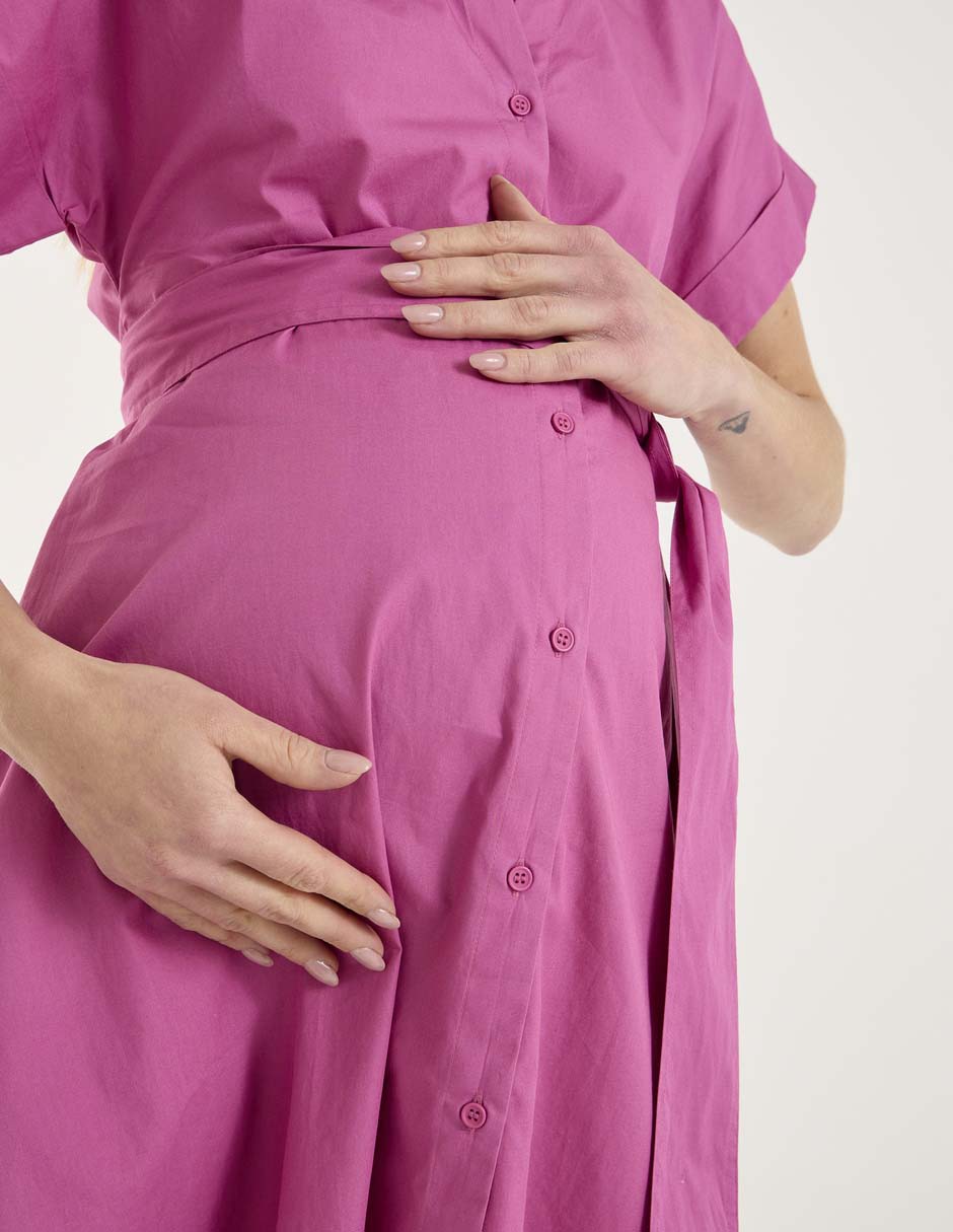 Vestido maternidad Midi casual 4
