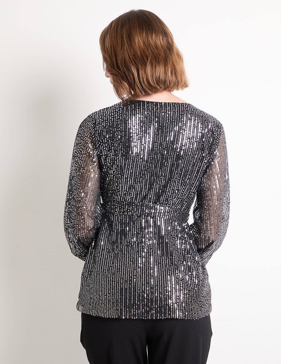 Blusa maternidad manga larga 2