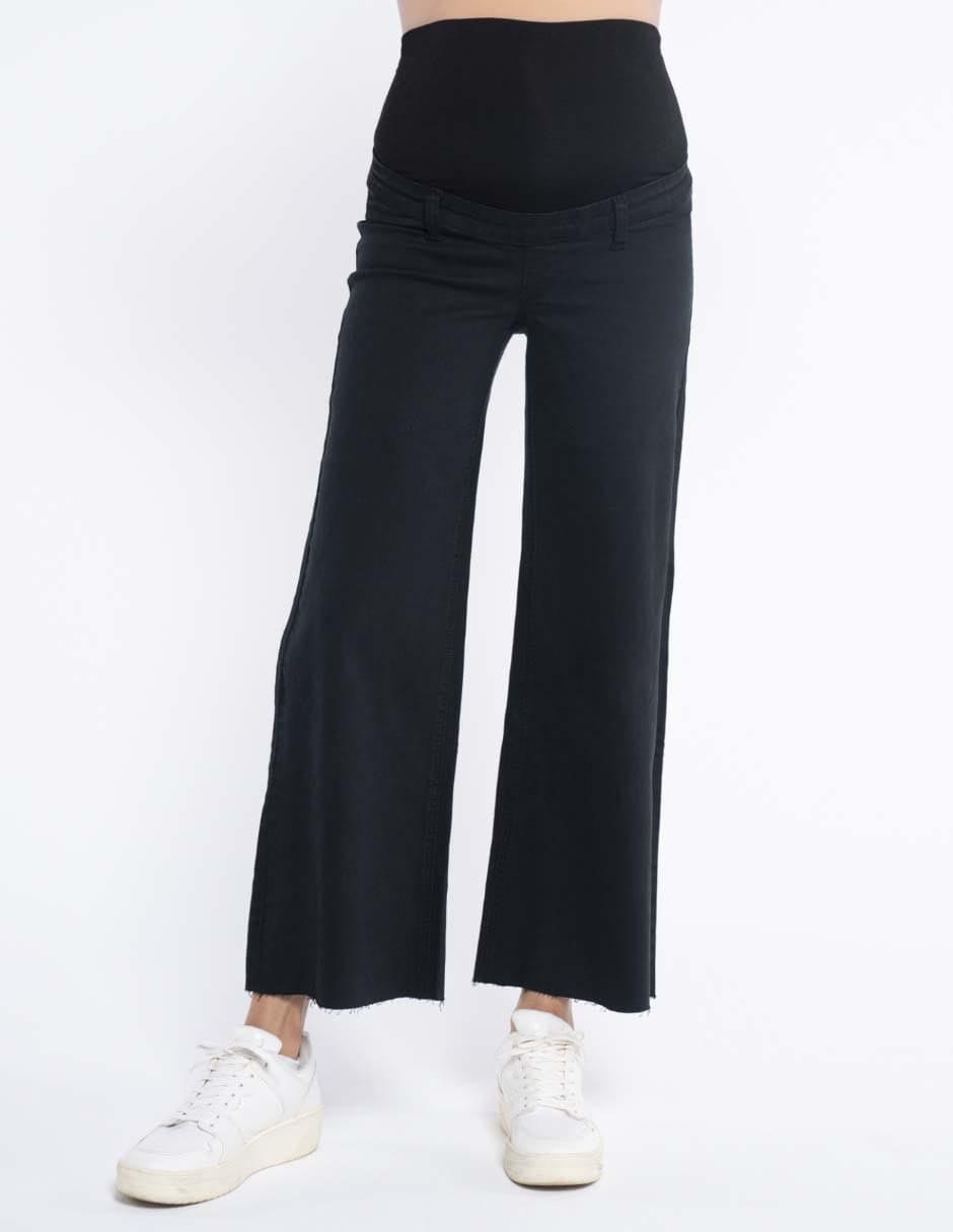 Jeans maternidad straight corte cintura alta 2
