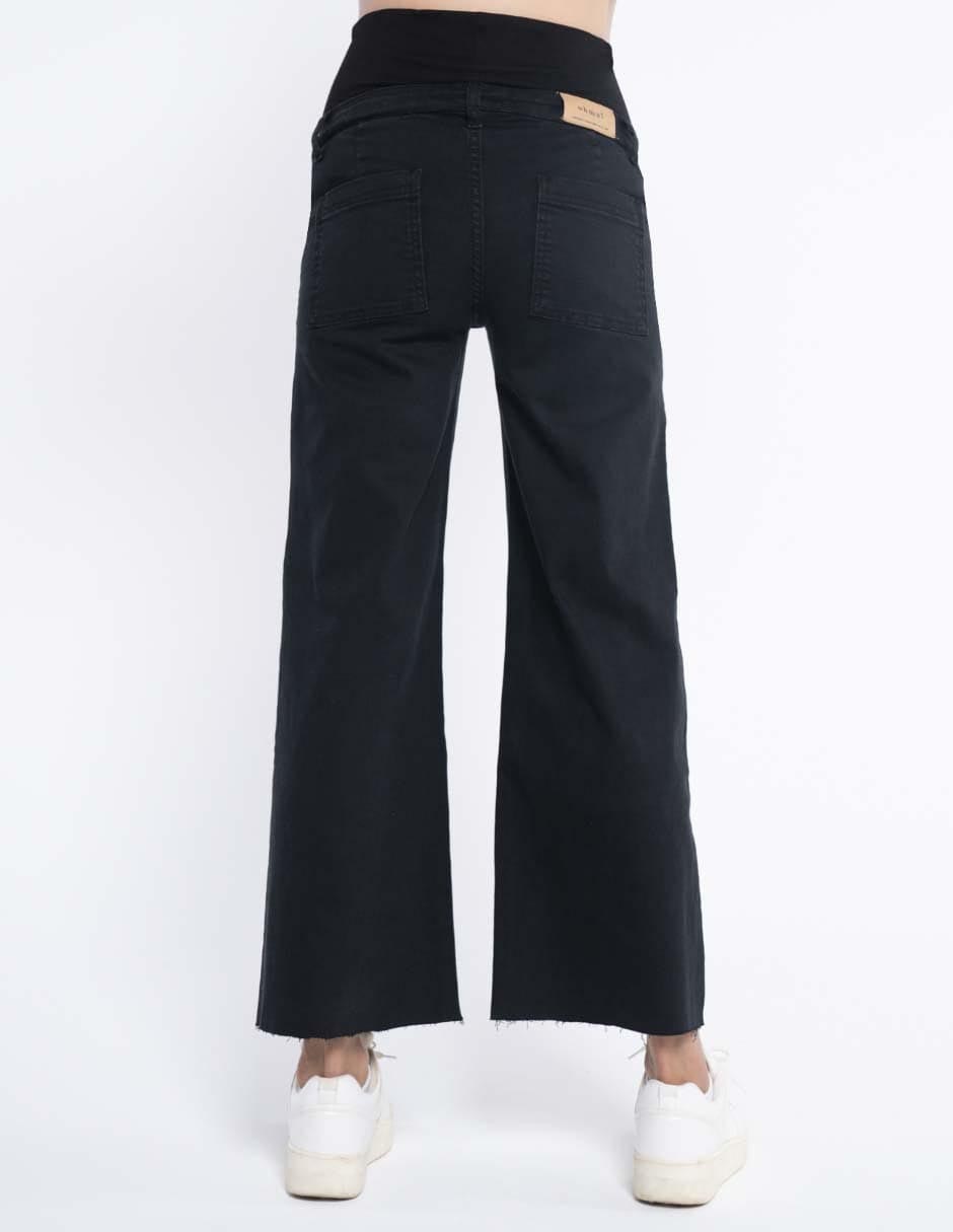 Jeans maternidad straight corte cintura alta 4