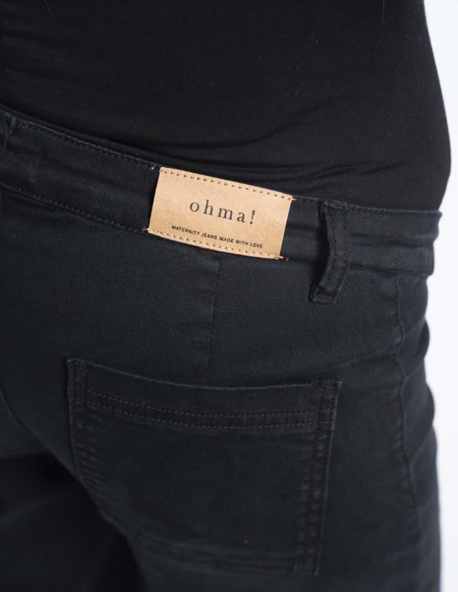 Jeans maternidad straight corte cintura alta 6