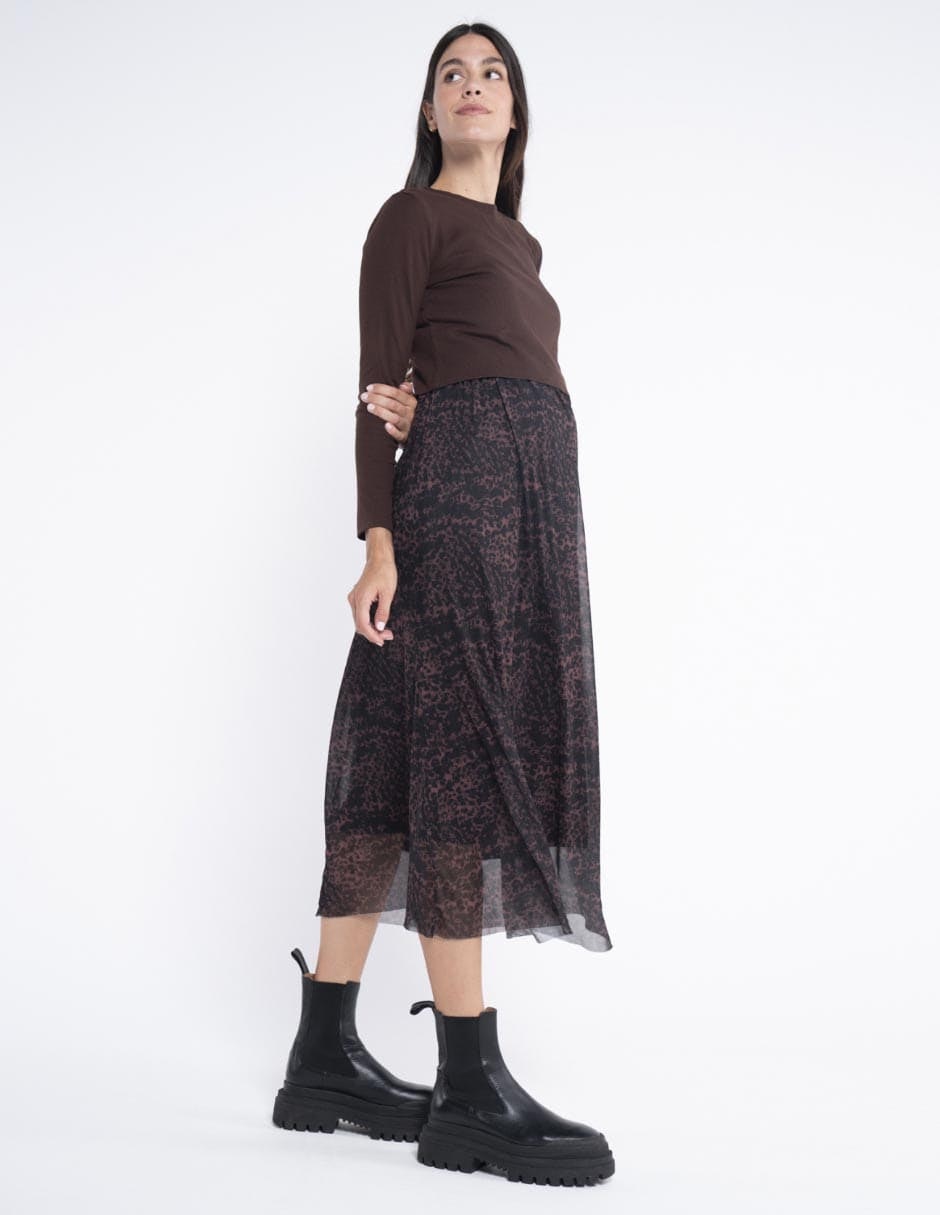 Vestido maternidad midi casual 3