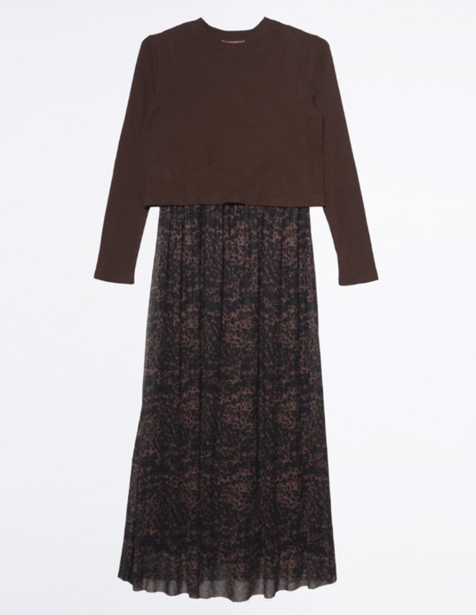 Vestido maternidad midi casual 7