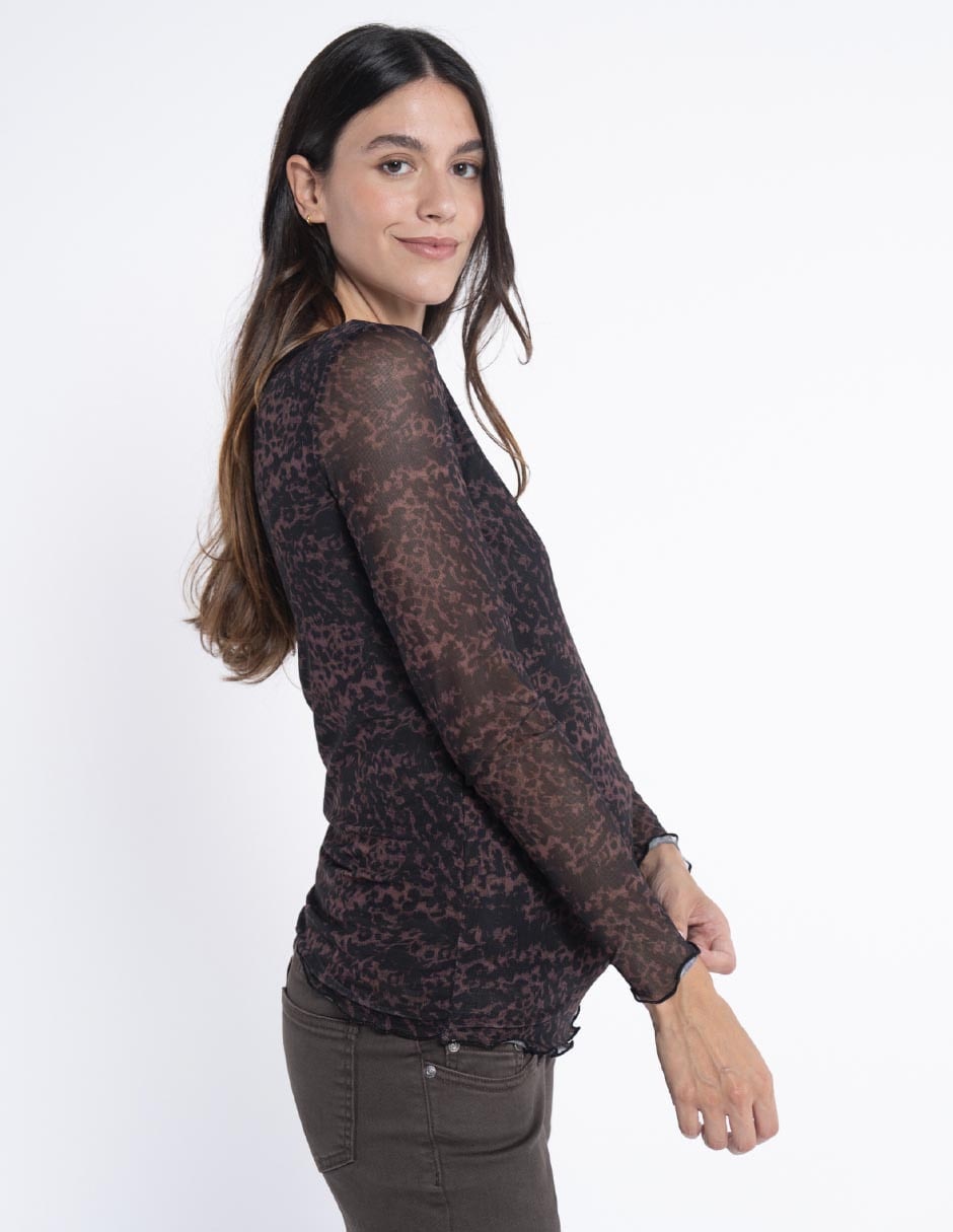 Blusa maternidad manga larga 3