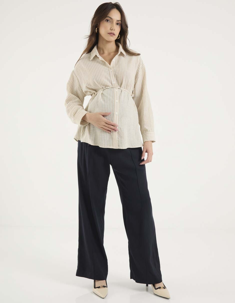 Pantalón maternidad amplio 3