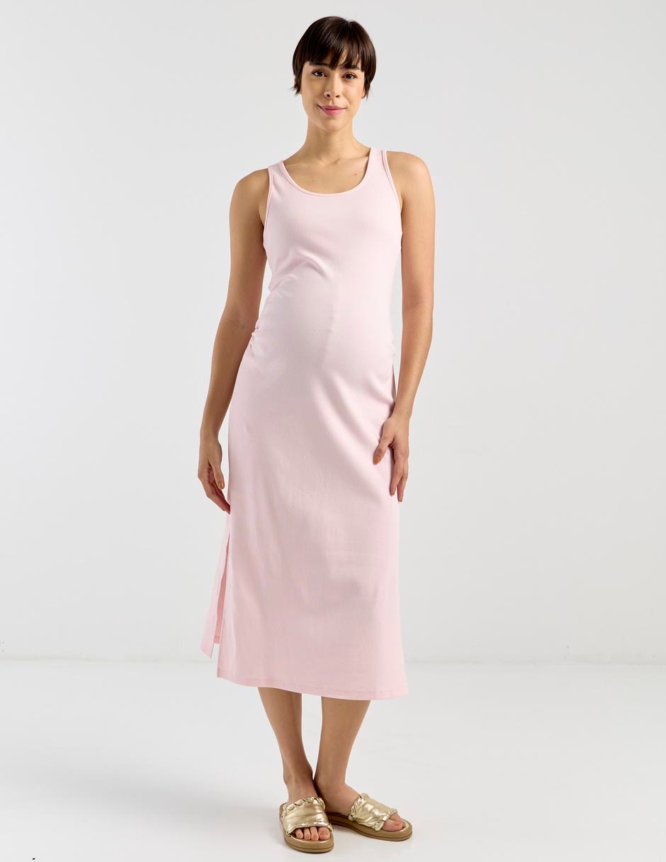 Vestido maternidad maxi casual