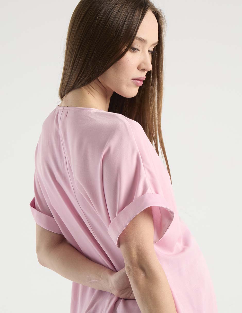 Blusa maternidad manga corta 5