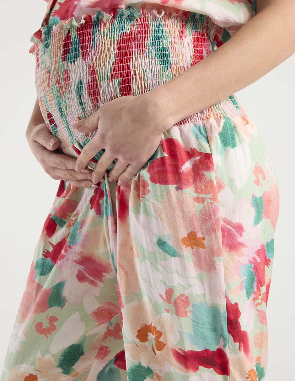 Pantalón maternidad amplio 4