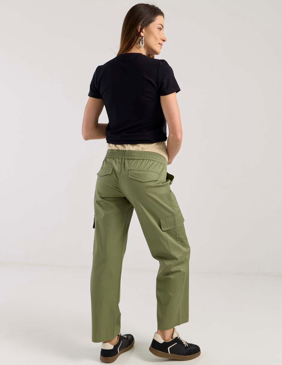 Pantalón maternidad relajado 2