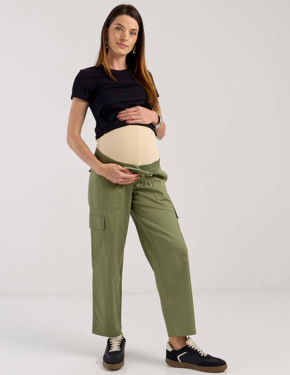 Pantalón maternidad relajado 3