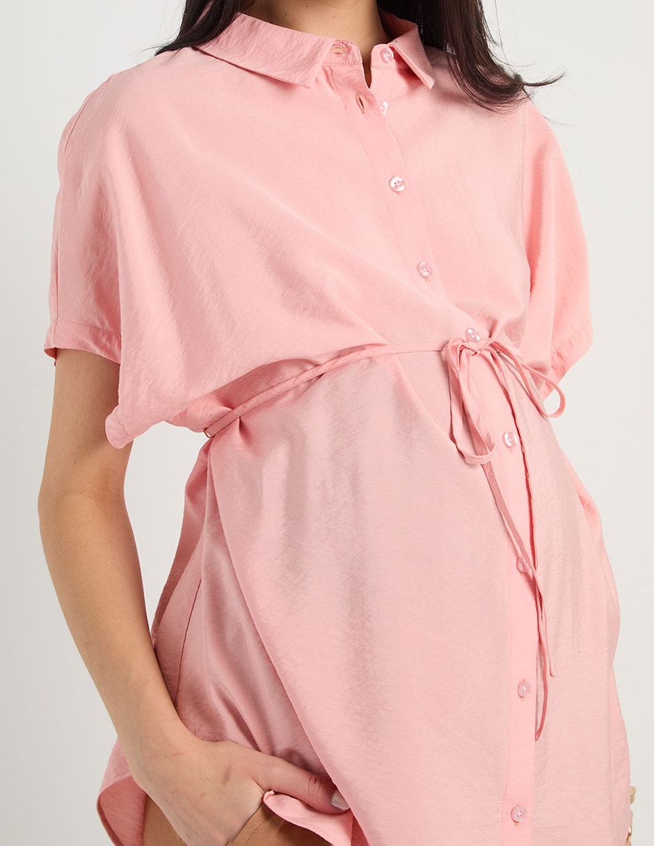 Blusa maternidad manga corta 4