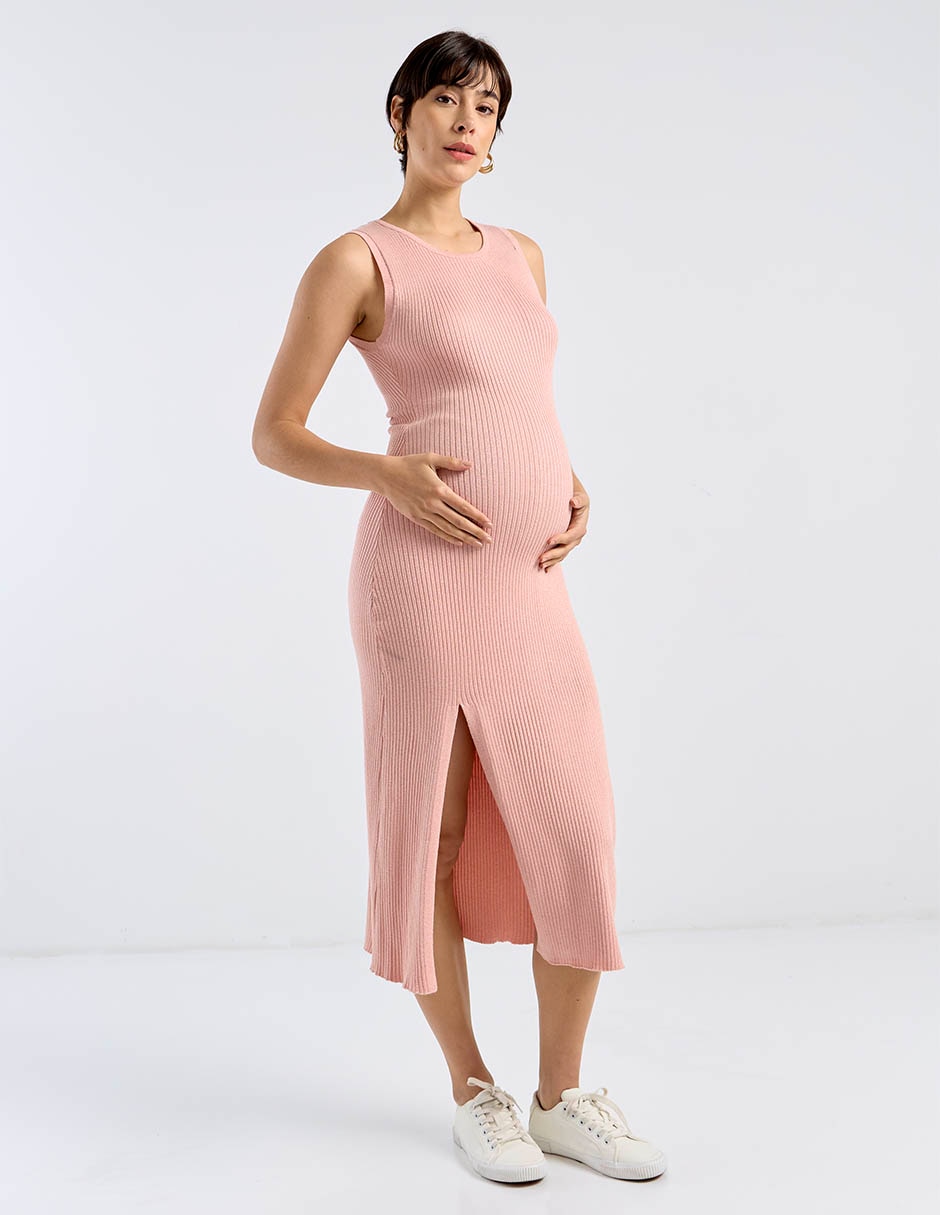 Vestido maternidad midi casual
